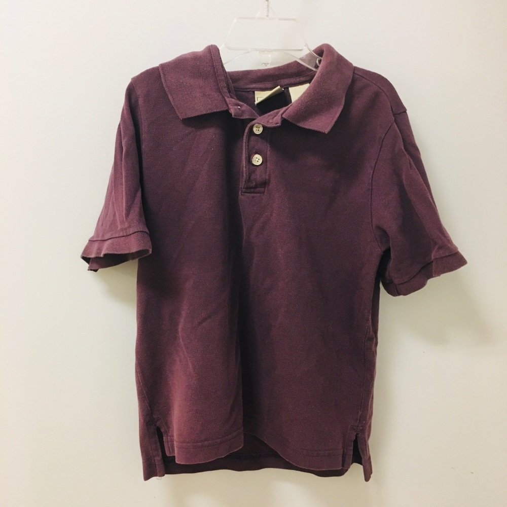 L.L Bean Boy’s Dark Purple Polo